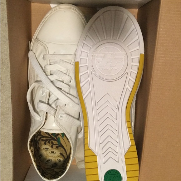 Posture Foundation size 8 men’s all white vinyl - Picture 3 of 7